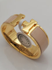 H BRACELET 20MM GOLD