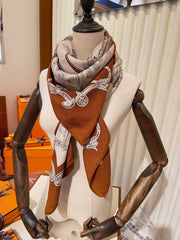 HERMES 25S SCARF 140 IN SILK 854808
