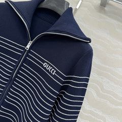 GUCCI ZIP-UP KNITTED JACKET STYLE 144