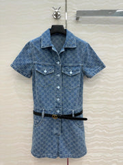 GUCCI DENIM JUMPSUIT STYLE 93