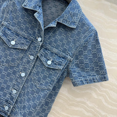 GUCCI DENIM JUMPSUIT STYLE 93