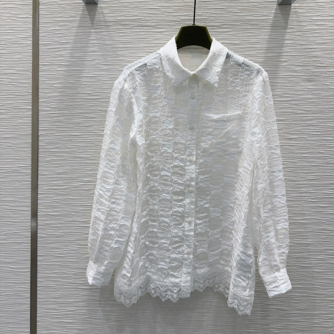 GUCCI LACE SHIRT STYLE 132
