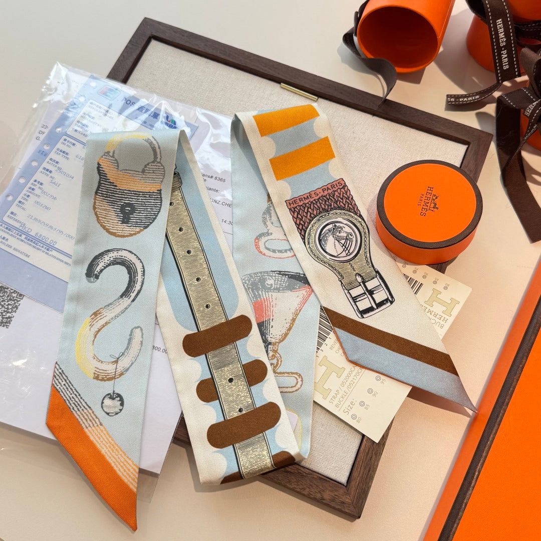 HERMES 25S SCARF 90 IN SILK 854984