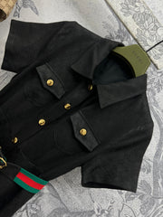 GUCCI SHORT-SLEEVE DRESS STYLE 104