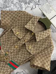 GUCCI SHORT-SLEEVE DRESS STYLE 104