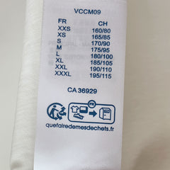 LV T-SHIRT IN WHITE COTTON STYLIZED LOGO 238872