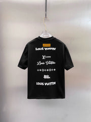 LV BASIC T-SHIRT IN BLACK COTTON 238827