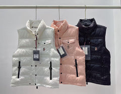 MONCLER 25S DOWN VEST IN BLACK 032