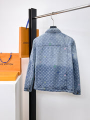 LV LIGHT BLUE DENIM JACKET 239530