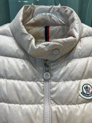 MONCLER 25S DOWN VEST IN BEIGE 009