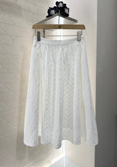 LV 25S SLEEVELESS JACQUARD SHIRT DRESS SET 265640