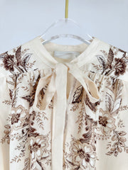 JUNIE LONG SLEEVE DRESS 25S IN LINEN 266350