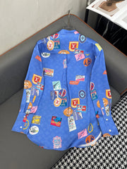 PATCHED SHIRT SILK MAHINA MONOGRAM  266720