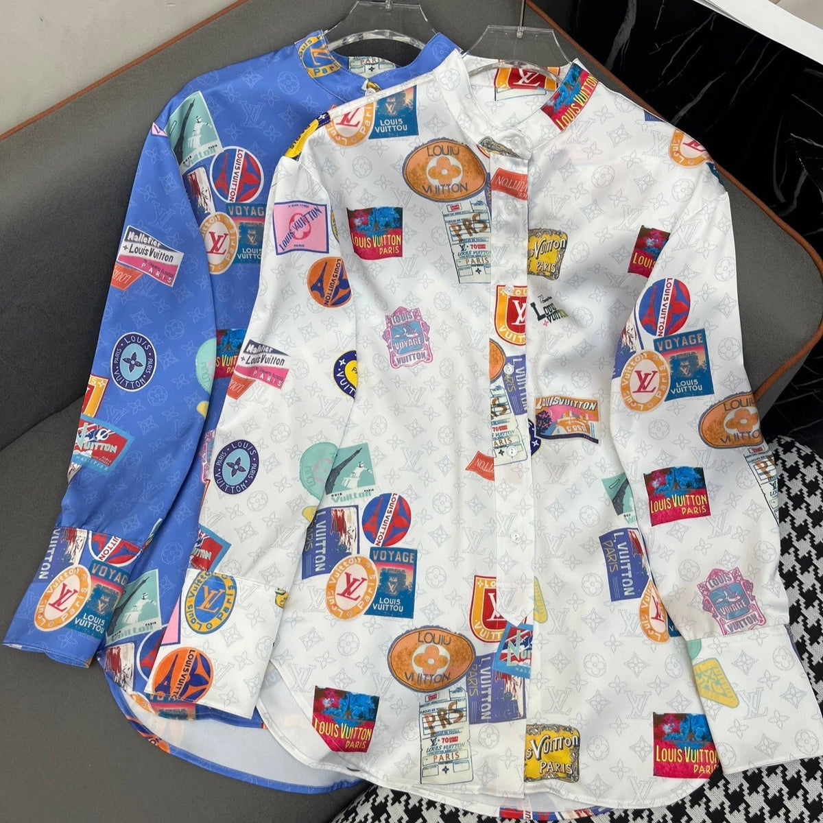 PATCHED SHIRT SILK MAHINA MONOGRAM  266720