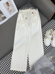 LV T SHIRT AND WIDE LEG PANTS SET 25S IN POLYESTER 266644