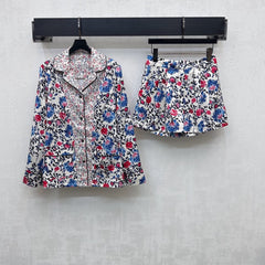 LV PLEATED MINI SKIRT 263833